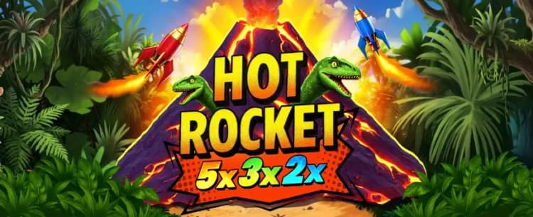 HOT ROCKET 5x 3x 2x
