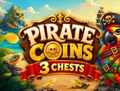 Pirate Coins: 3 chests