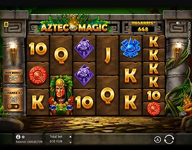 Aztec Themed Online Slot at Ozoon